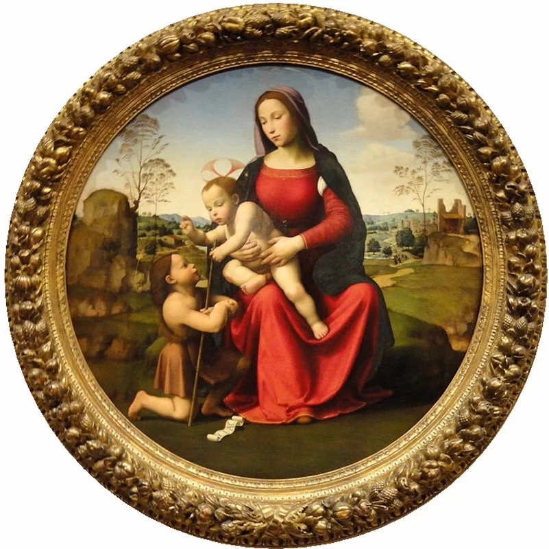 Madonna col Bambino e Giovannino - Nelson, Atkins Museum of Art